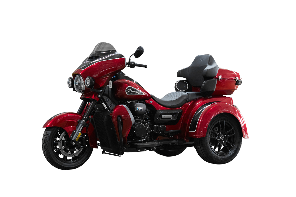 Jonway City Cruiser 550CVT trike clásico de 3 ruedas gran turismo vista general