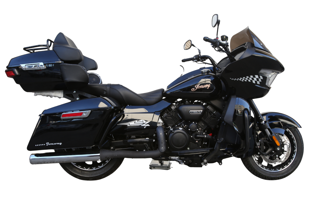Jonway Roadster 800 detalle motor V-Twin