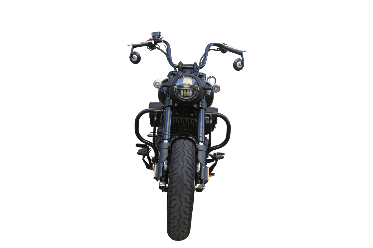 Jonway Traveler 800 cruiser touring vista frontal