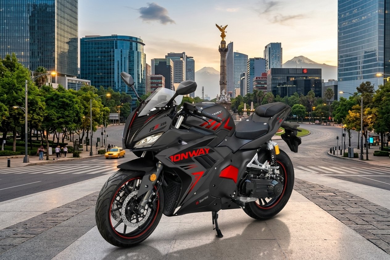 Jonway 250 SS moto deportiva automática 250cc